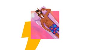 Bojack Horseman na piscina