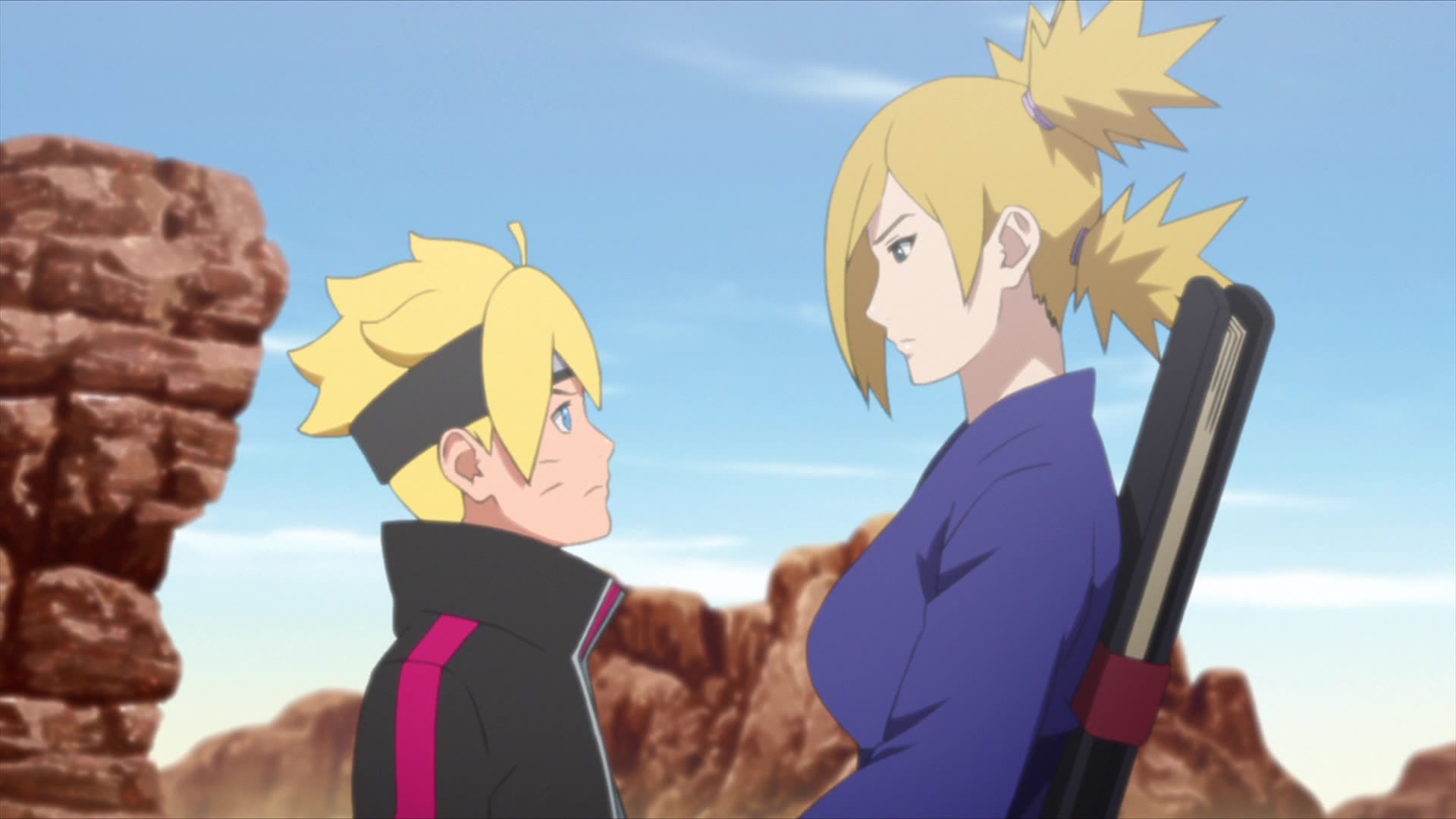 Boruto mostra Rasengan em equipe