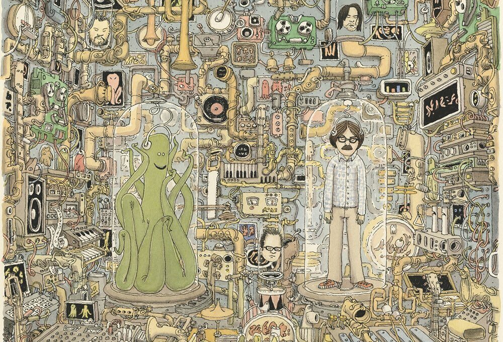 Capa do álbum "OK Human", da banda Weezer.