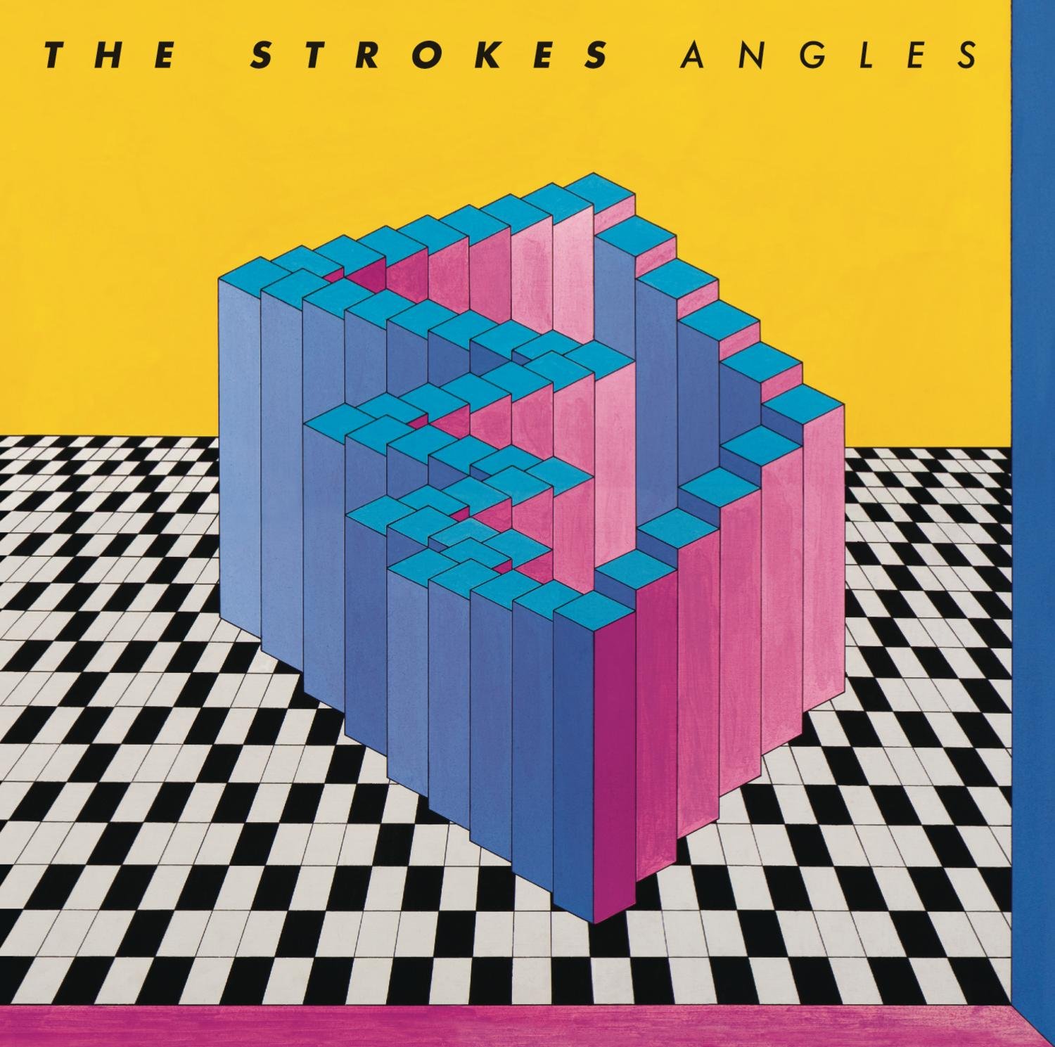 capa do álbum "angles" da banda the strokes