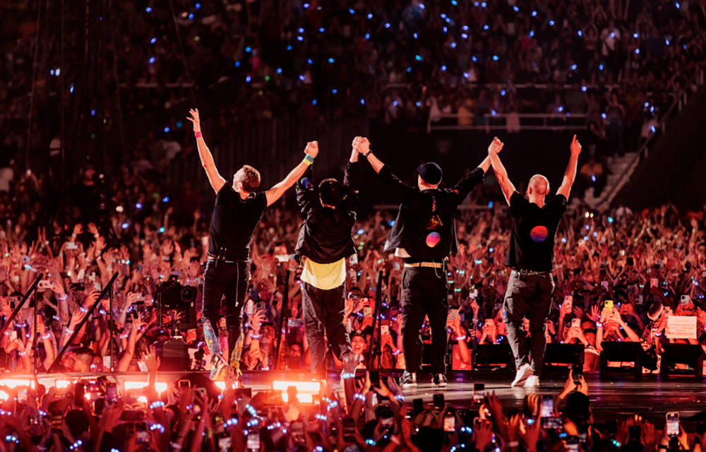 Coldplay monta um palco de maravilhas no Rio de Janeiro