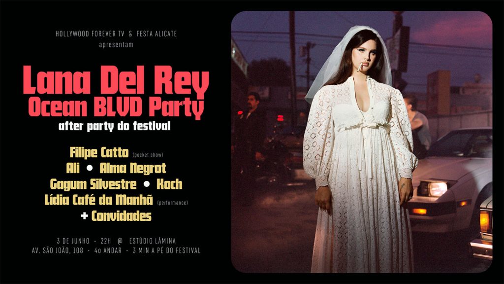 simplesmente uma festa da lana del rey em Curitiba