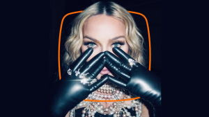 Madonna para o banco Itaú
